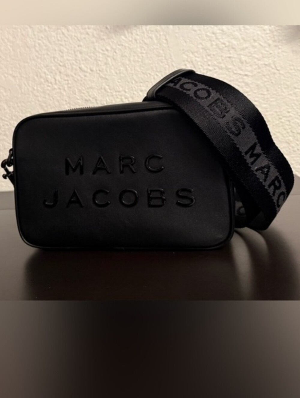 Marc Jacobs Black Camera Classic Crossbody Bag